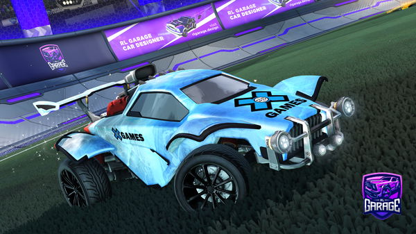 A Rocket League car design from NormanGM