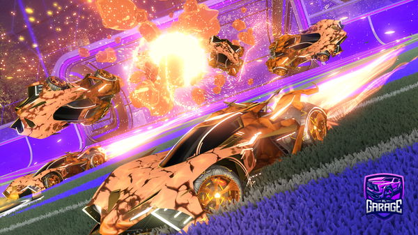 A Rocket League car design from M1Ju