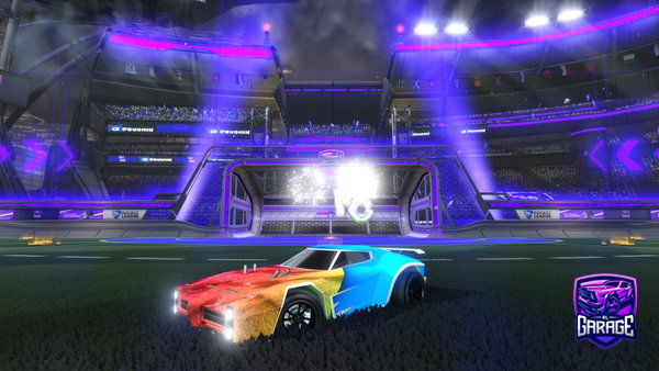 A Rocket League car design from qlat2