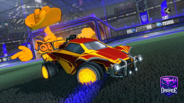 A Rocket League car design from Jo7ds