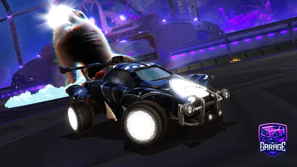 A Rocket League car design from Verrkami