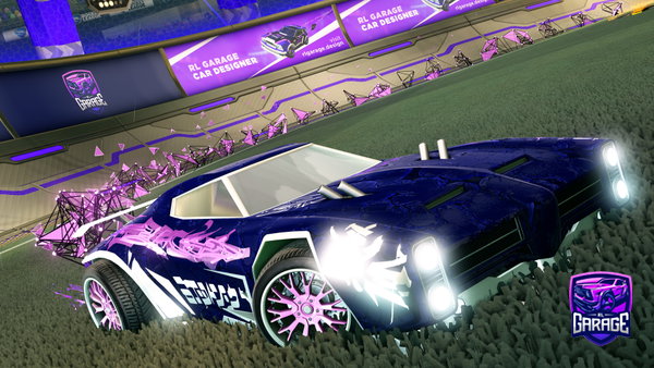 A Rocket League car design from crystalxlake