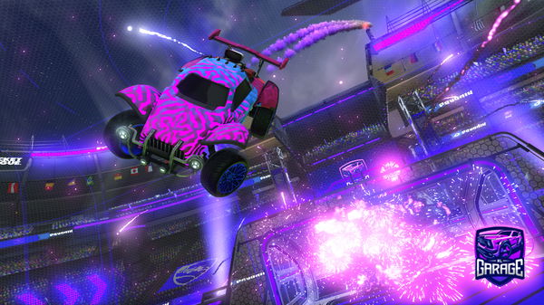 A Rocket League car design from TheFabulousFinch