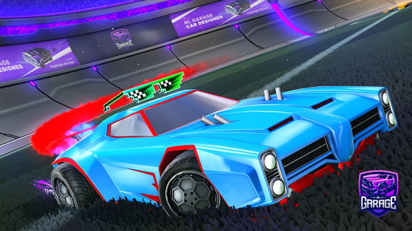 A Rocket League car design from Wildcat236518