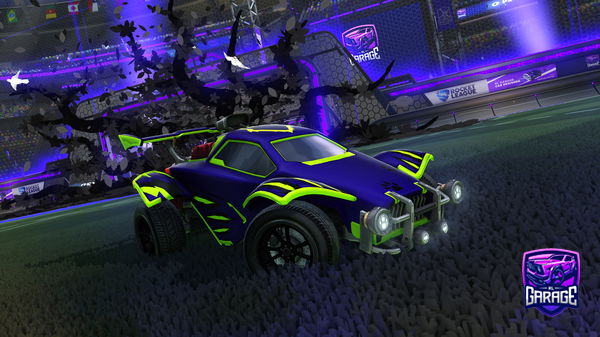 A Rocket League car design from ToxicGaming8807YT