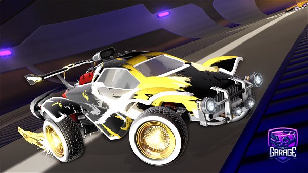 A Rocket League car design from Raiyu