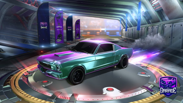 A Rocket League car design from geneticrlcs