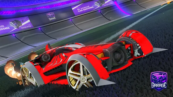 A Rocket League car design from HELL78