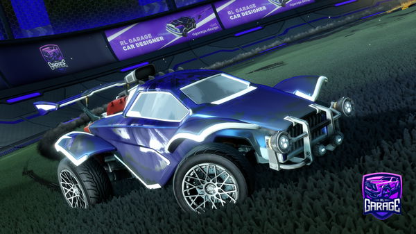 A Rocket League car design from ltm0786