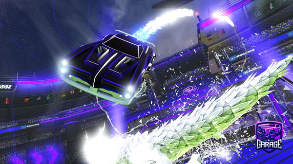 A Rocket League car design from alpogamerr