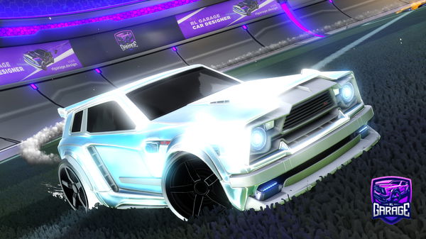 A Rocket League car design from Zxtos