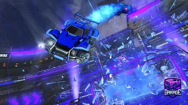 A Rocket League car design from DzoiK8