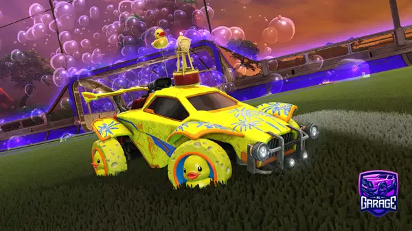 A Rocket League car design from Latini