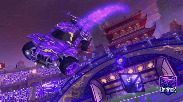 A Rocket League car design from Mauri1415