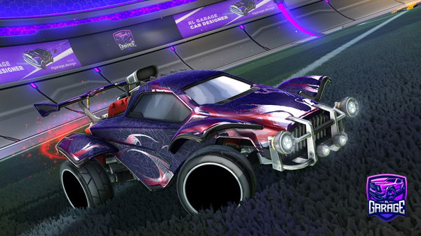 A Rocket League car design from Cleclelenoob_on_switch