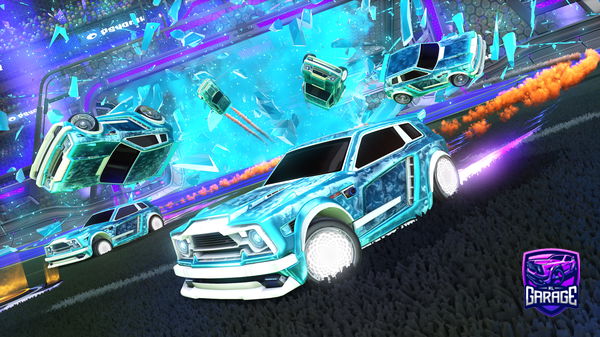 A Rocket League car design from mredizz