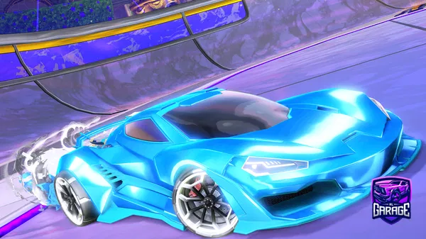 A Rocket League car design from sgurd