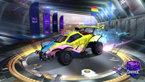 A Rocket League car design from sterlingAshes