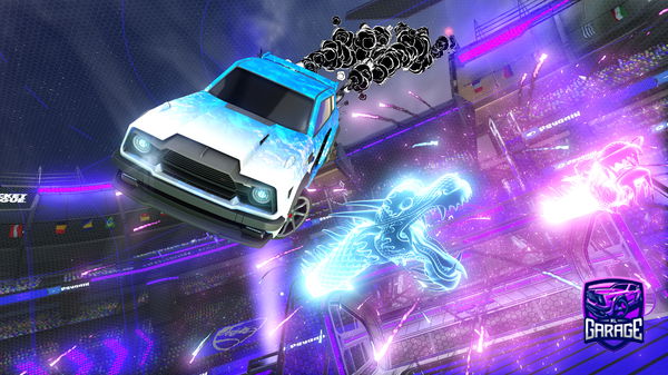 A Rocket League car design from YAMATO_2137