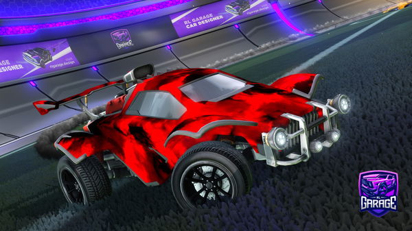A Rocket League car design from Opc-Zacke