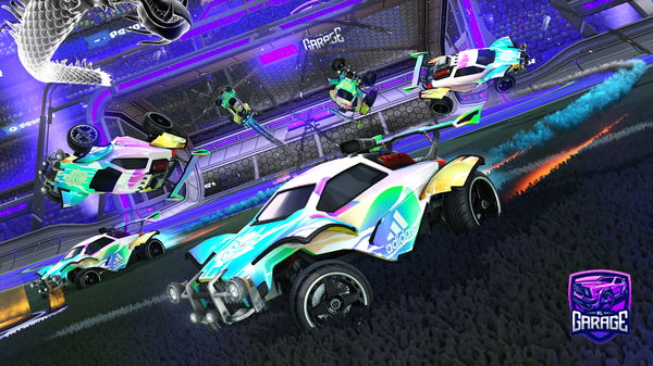 A Rocket League car design from akosheyy