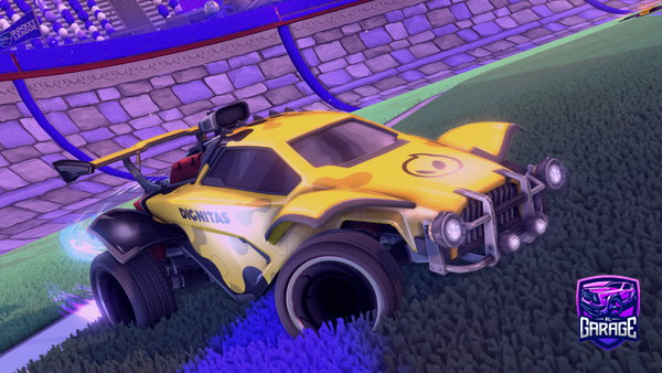 A Rocket League car design from Air_forceboy