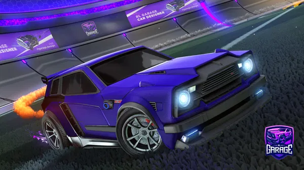 A Rocket League car design from byBen