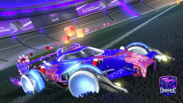 A Rocket League car design from Elr0nd
