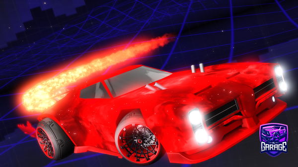 A Rocket League car design from Illusionist07