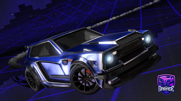A Rocket League car design from tikoo