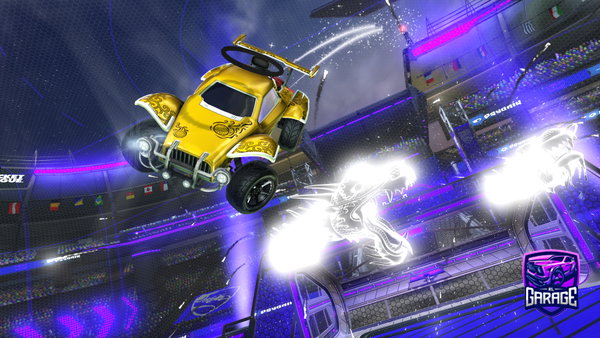 A Rocket League car design from CherryYuhoONXBOX