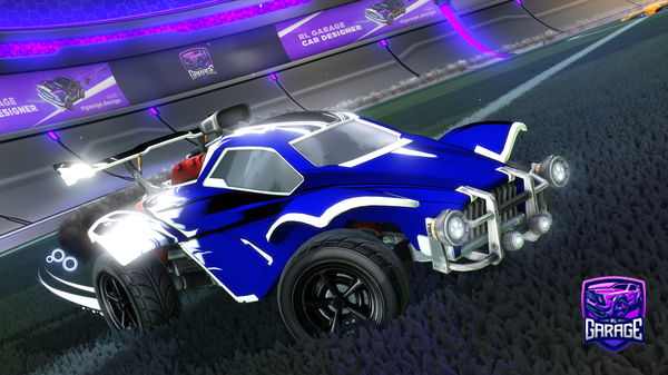 A Rocket League car design from HarbingerGXT