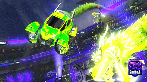 A Rocket League car design from Bassindasvj