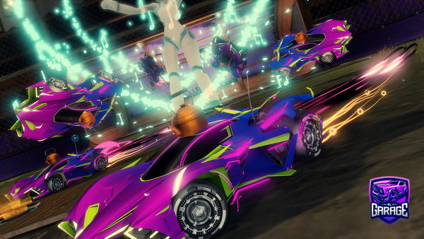 A Rocket League car design from ShikanoR