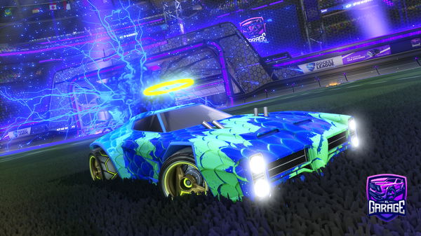 A Rocket League car design from zamu_20