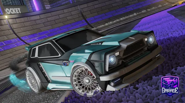 A Rocket League car design from Gentleman8Jack