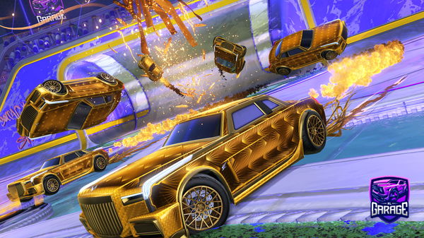 A Rocket League car design from VonSemog