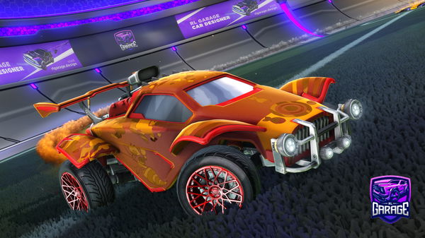 A Rocket League car design from shadyCust0mr