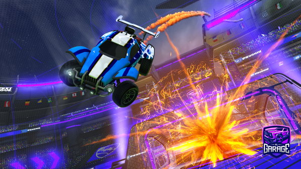 A Rocket League car design from lm_pulsee