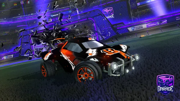 A Rocket League car design from cr4shedd