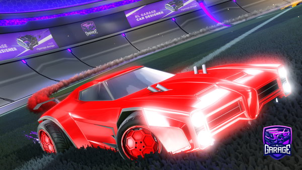 A Rocket League car design from Violetslayer583