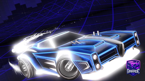 A Rocket League car design from AsphaltSportRL