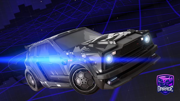 A Rocket League car design from Thomynoue