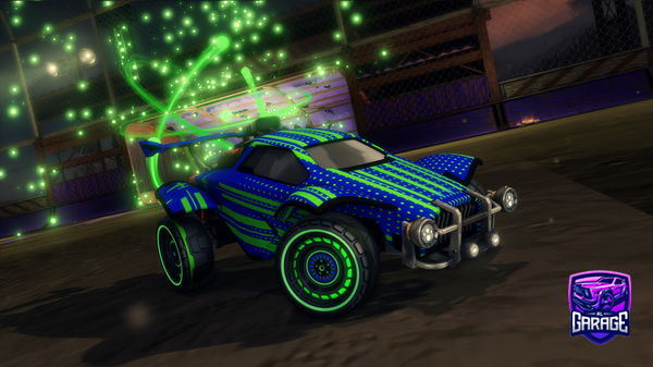 A Rocket League car design from Misha76_