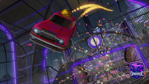 A Rocket League car design from Ghost_guixx