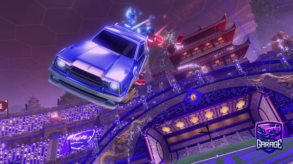 A Rocket League car design from pika1930