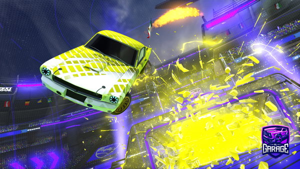 A Rocket League car design from Mexican-oz
