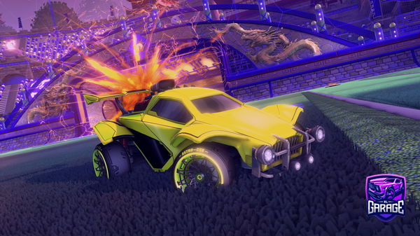 A Rocket League car design from vctr_34