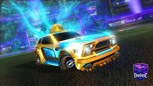 A Rocket League car design from FordDudeJames