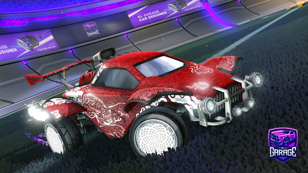A Rocket League car design from seeko13